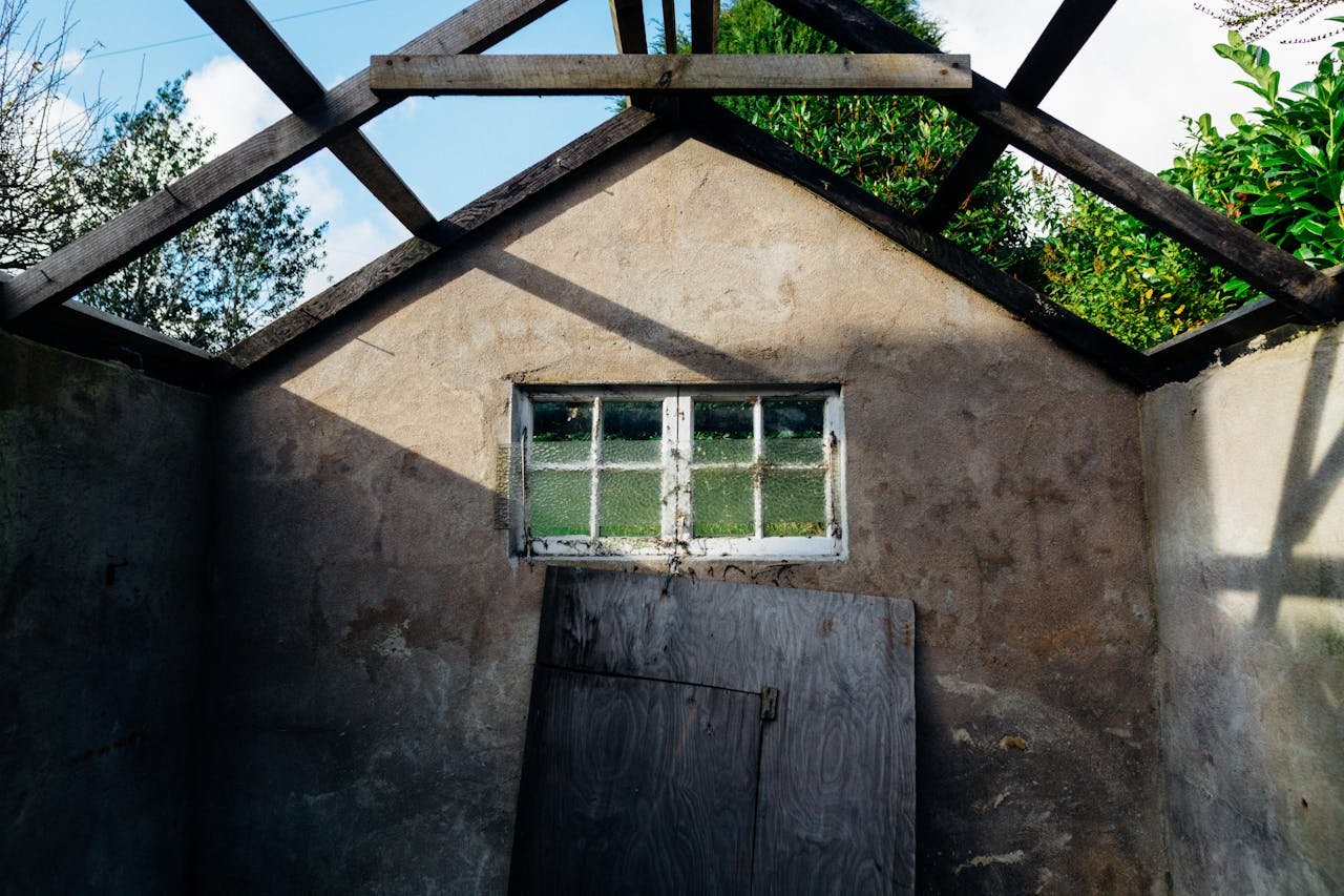 Brown House Frame